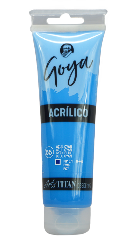 AZUL CYAN, Nº55, 125ML.