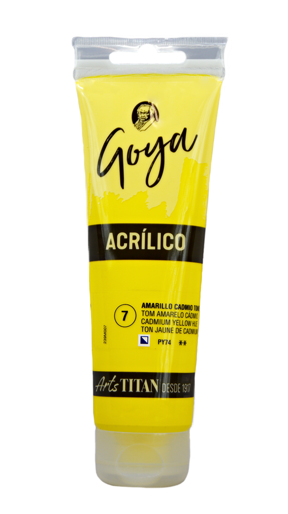 AMARILLO CADMIO TONO, Nº7.