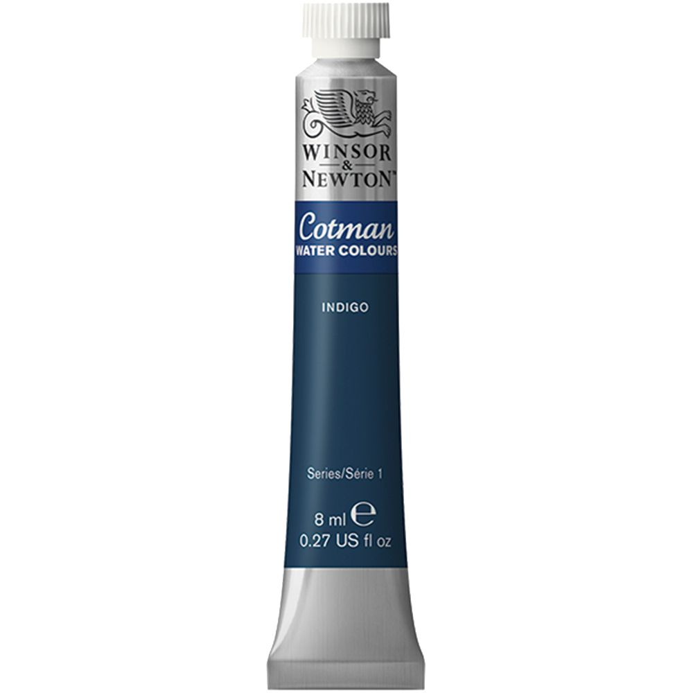 W&N ACUARELA COTMAN 8ML AZUL INDIGO Nº322