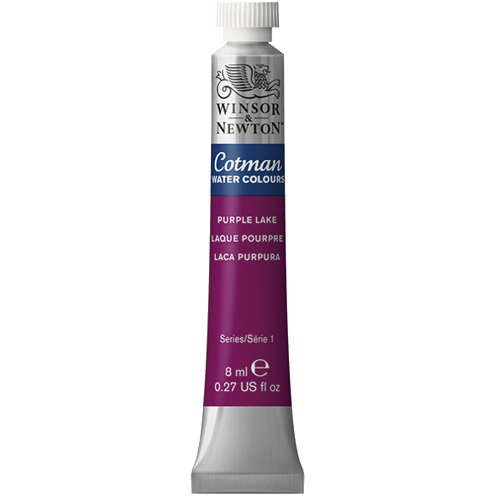 W&N ACUARELA COTMAN 8ML LACA PÚRPURA Nº544