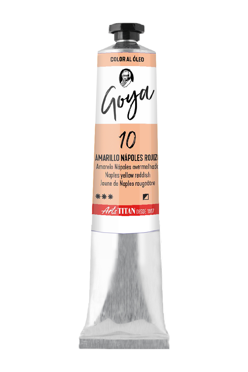 GOYA AMARILLO NÁPOLES ROJIZO, Nº10, 20ML.