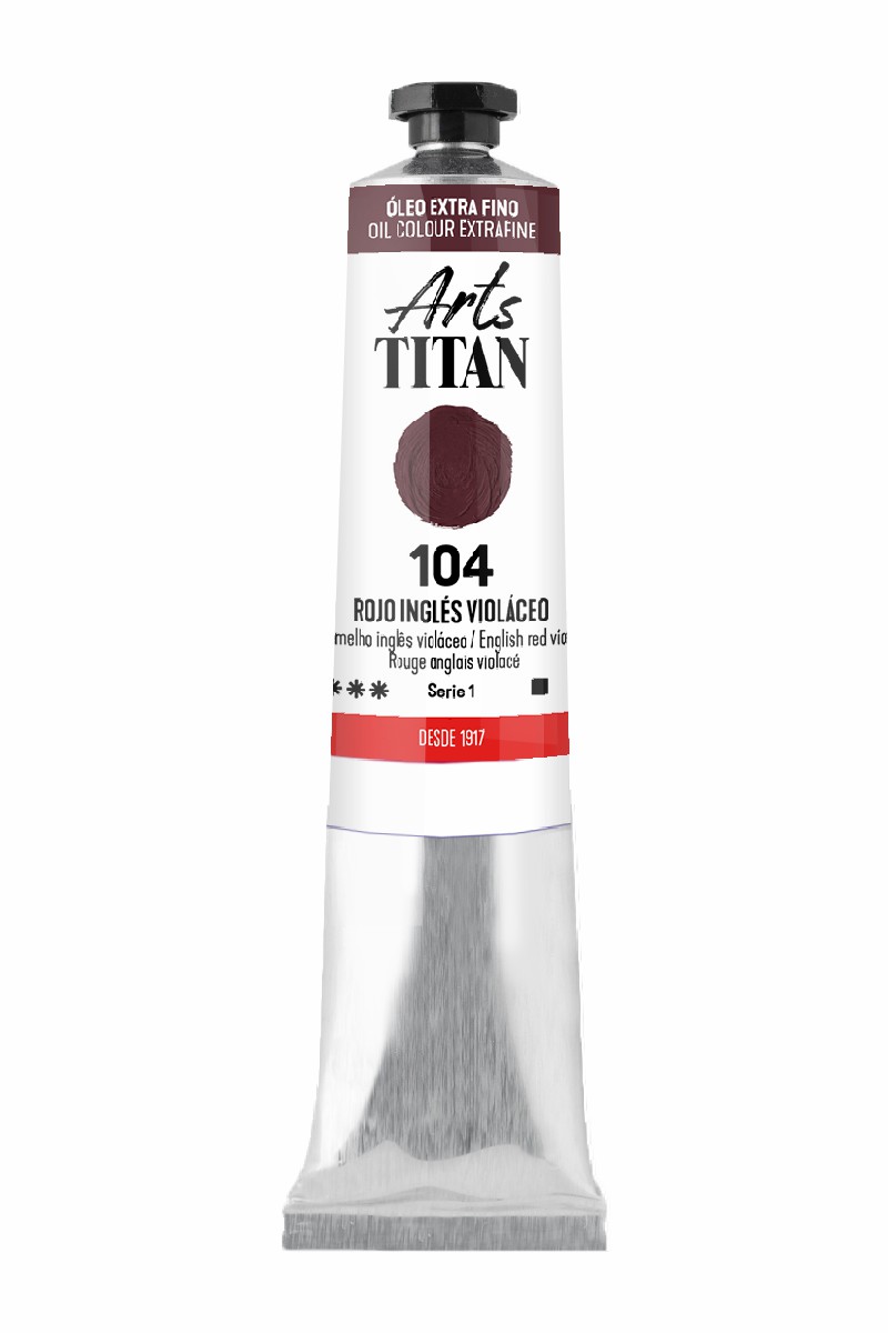 TITAN Nº104, 20ML S1 ROJO INGLES VIOLACEO - Imagen 3