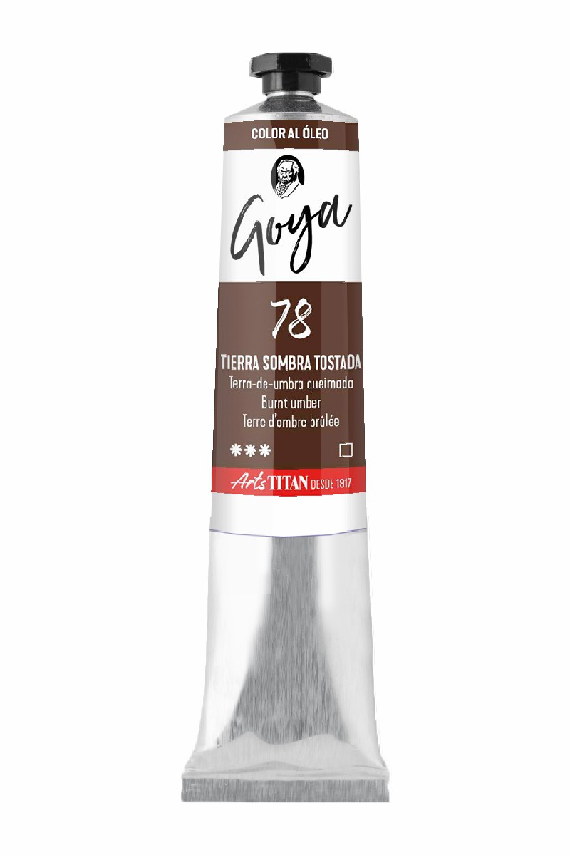 GOYA TIERRA SOMBRA TOSTADA,Nº78, 60ML.