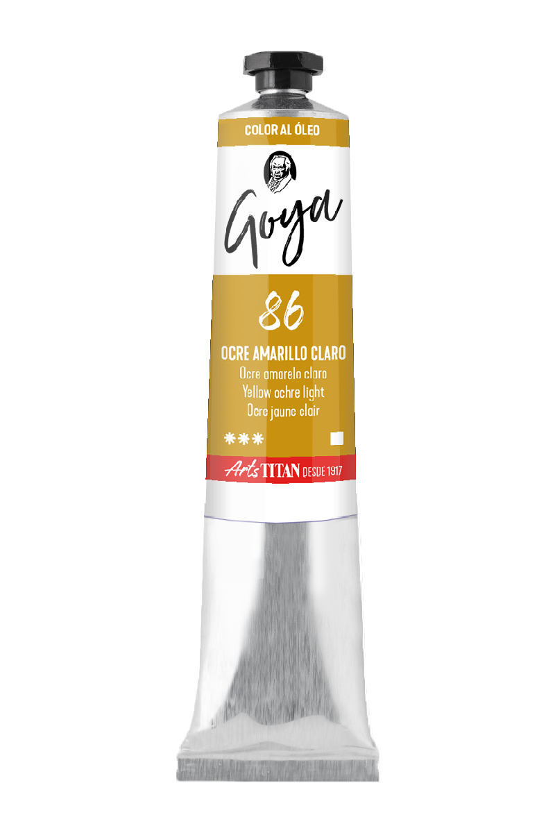GOYA OCRE AMARILLO CLARO, Nº86, 60ML.