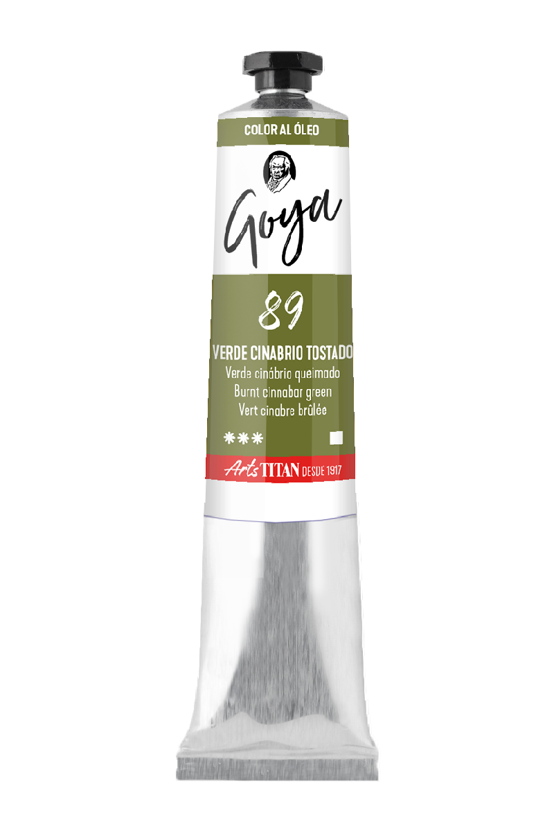 GOYA VERDE CINABRIO TOSTADO, Nº89, 60ML.