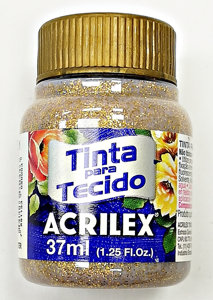 ACRILEX TEXTIL, Nº201 (GLITTER ORO)