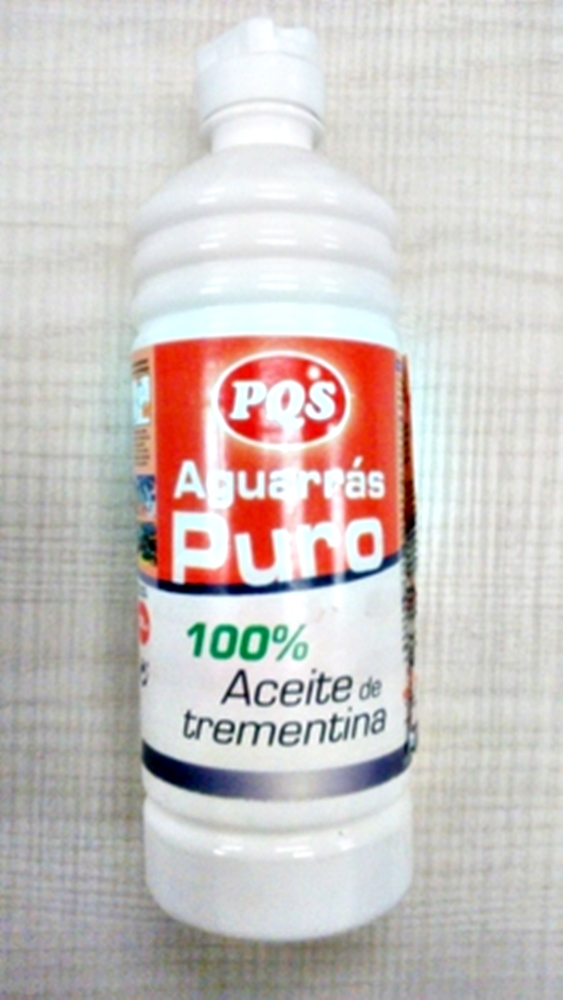 Aguarrás Profesional Puro 100% PQS 500ml