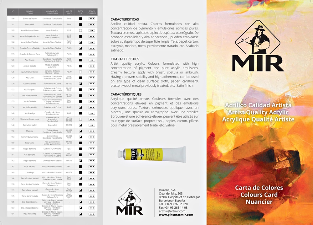 ACRÍLICO MIR 60M Nº150 - Imagen 3