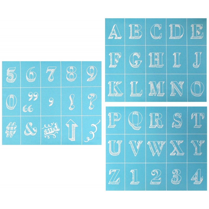 STENCIL 33549 ALFABETO