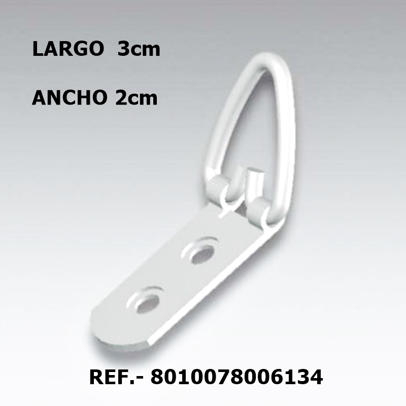 COLGADOR 2 TORNILLOS
