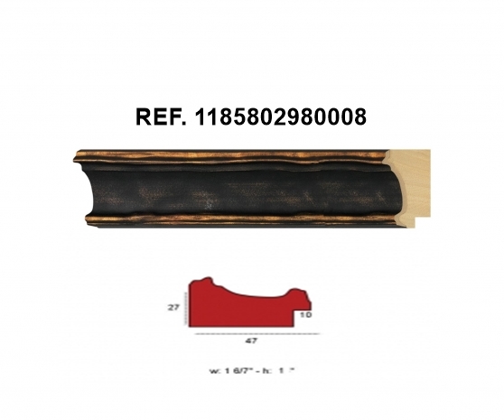MOLDURA REF. 1185802980008 - Imagen 3
