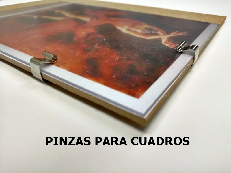 PINZA NIQUEL PARA ENMARCACIÓN DE 20X10MM - Imagen 2
