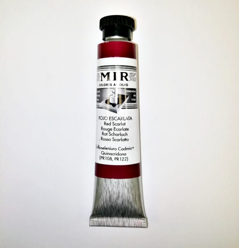 MIR Nº34C ÓLEO TUBO 20ML. ROJO ESCARLATA S4