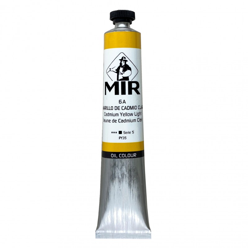 MIR Nº6A ÓLEO TUBO 60ML. AMARILLO DE CADMIO CLARO S5
