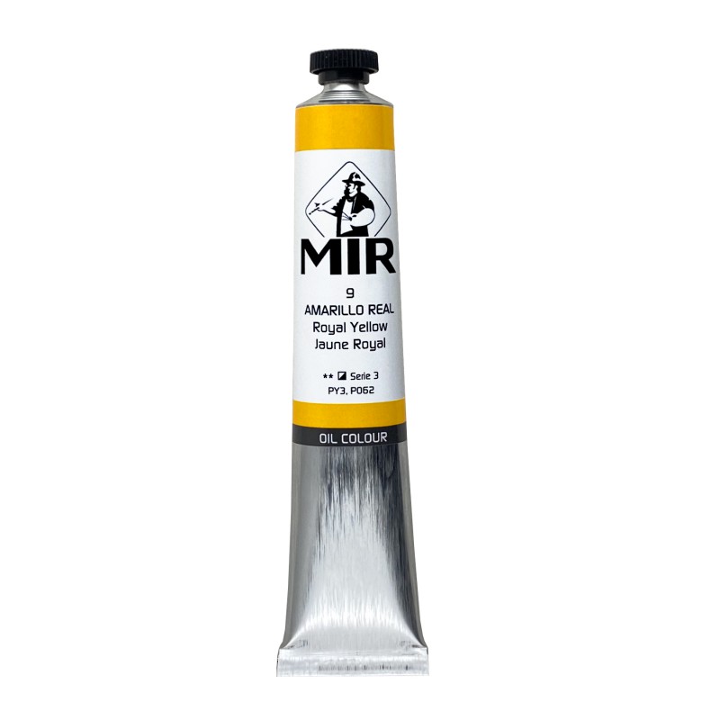 MIR Nº9 ÓLEO TUBO 60ML. AMARILLO REAL S3