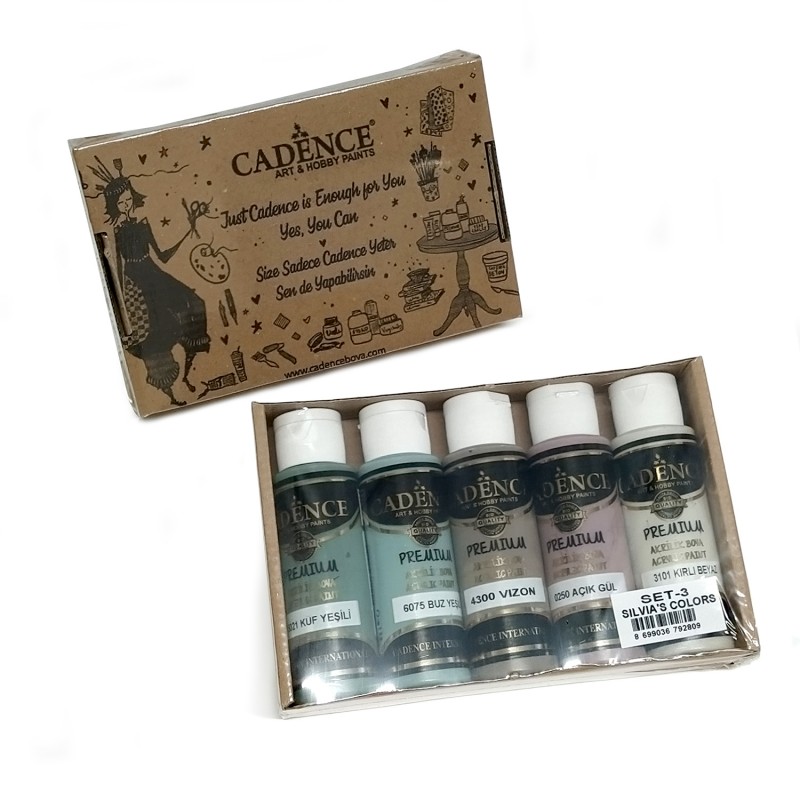 SET-3 SILVIA COLORS CADENCE
