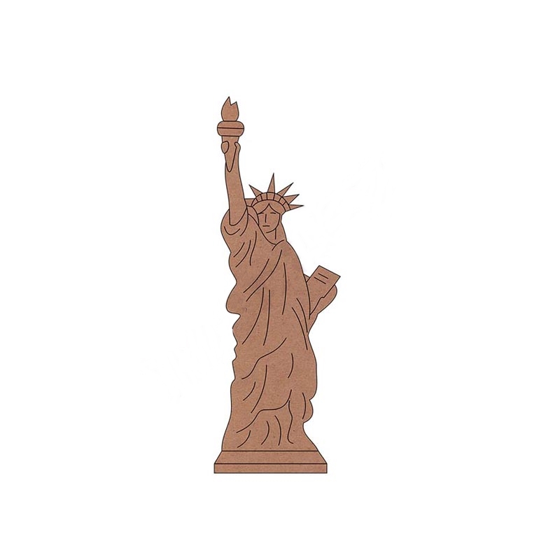 SILUETA DM-022-CMP "ESTATUA DE LA LIBERTAD"