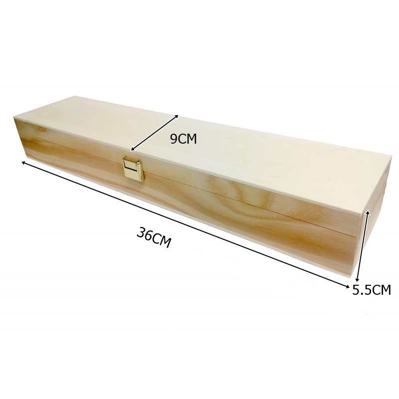 CAJA PORTAPINCELES DE 36CM