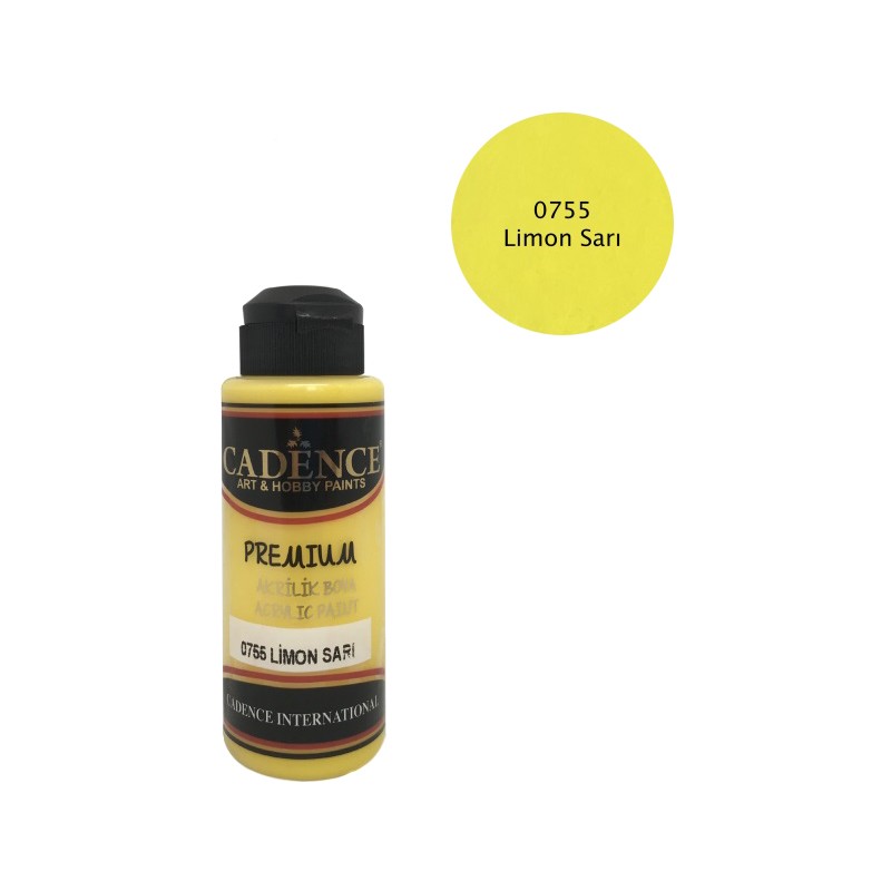 Premium Nº0755-0 LEMON YELLOW Cadence 250ml