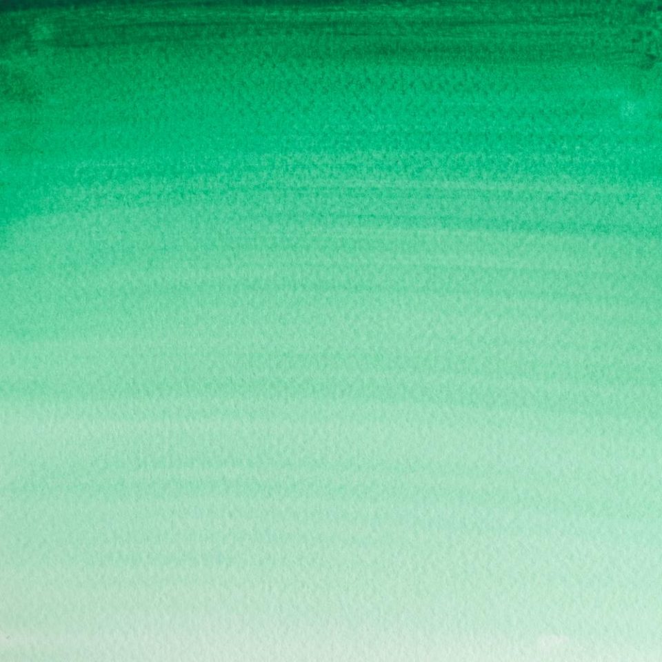 W&N ACUARELA COTMAN 1/2 GODET VERDE INTENSO (Phthalo Green) - Imagen 2