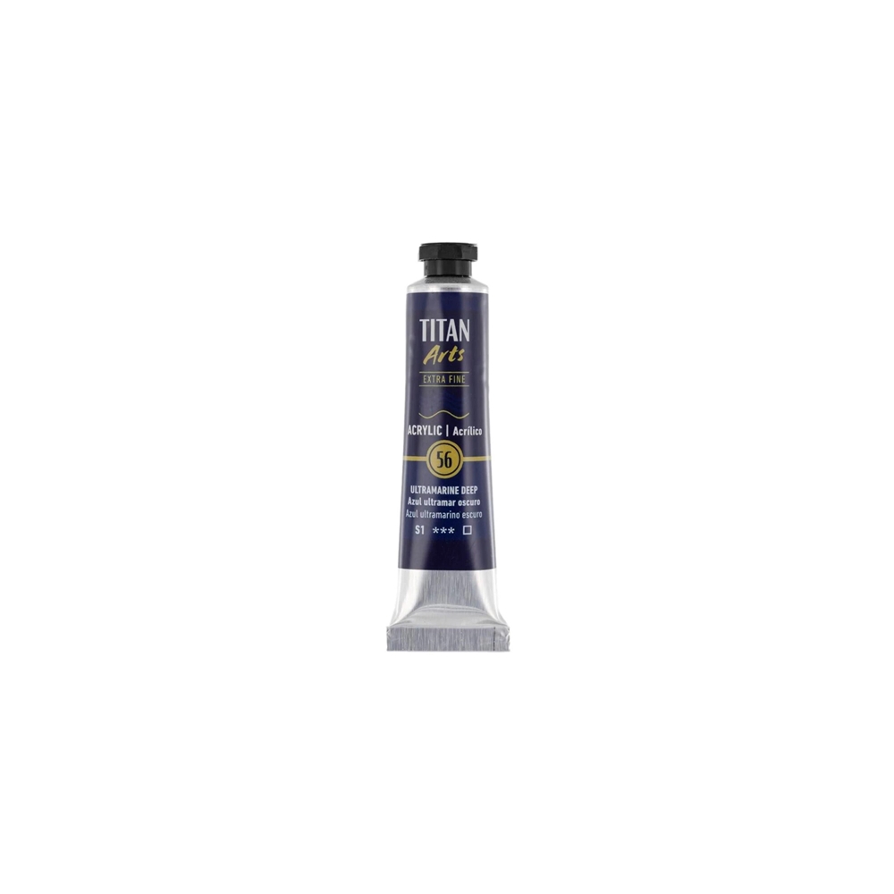 ACRÍLICO EXTRAFINO TITAN 20ML (AZUL ULTRAMAR OSCURO)