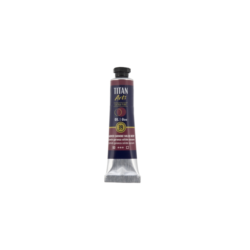 TITAN Nº39, 20ML S3 CARMÍN GARANZA SÓLIDO OSCURO