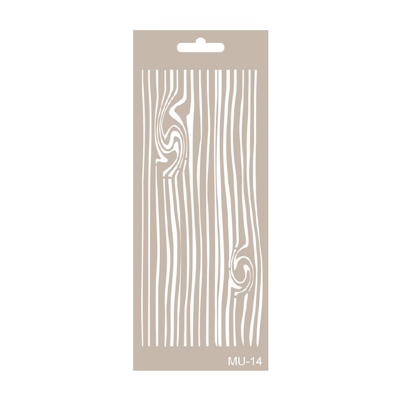 Stencil Mix Media VETA MADERA MU014 10x25