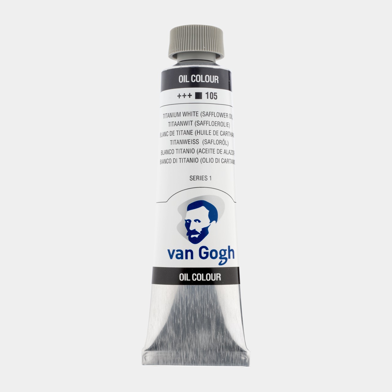 Óleo Van Gogh 40ml, Blanco Titanio, Nº105, SERIE 1