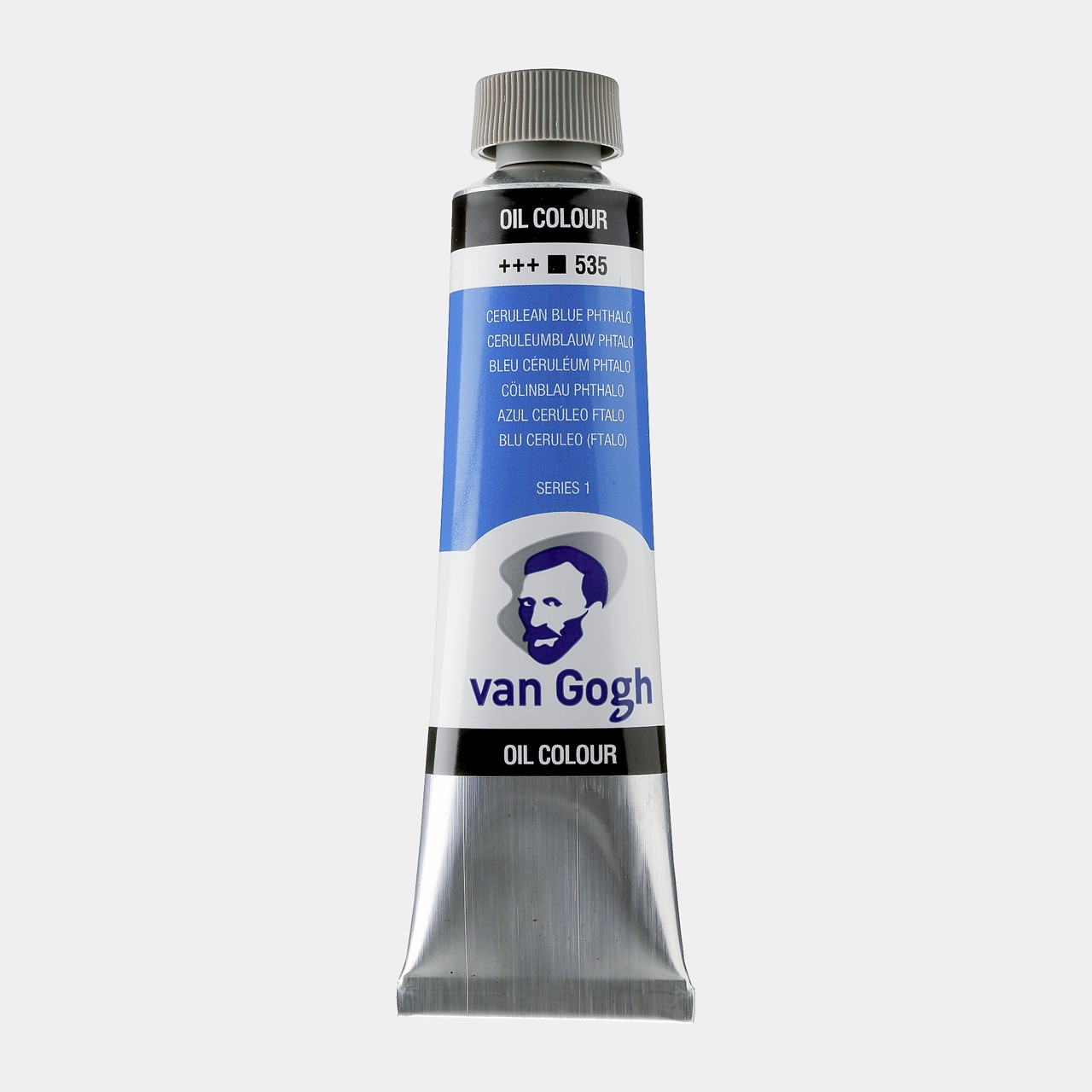 Óleo Van Gogh 40ml, Azul Cerúleo Ftalo, Nº535, SERIE 1