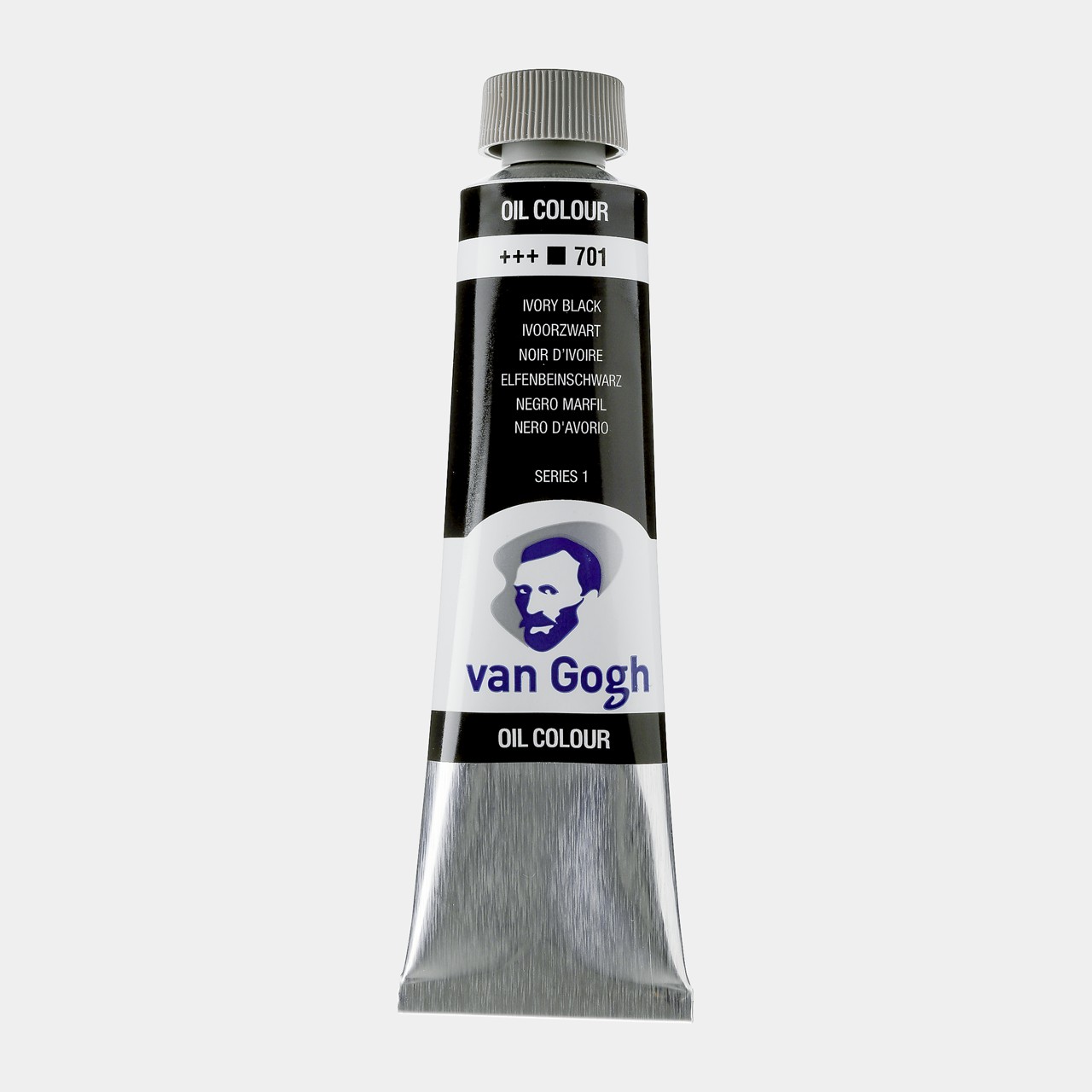 Óleo Van Gogh 40ml, Negro Marfil, Nº701, SERIE 1
