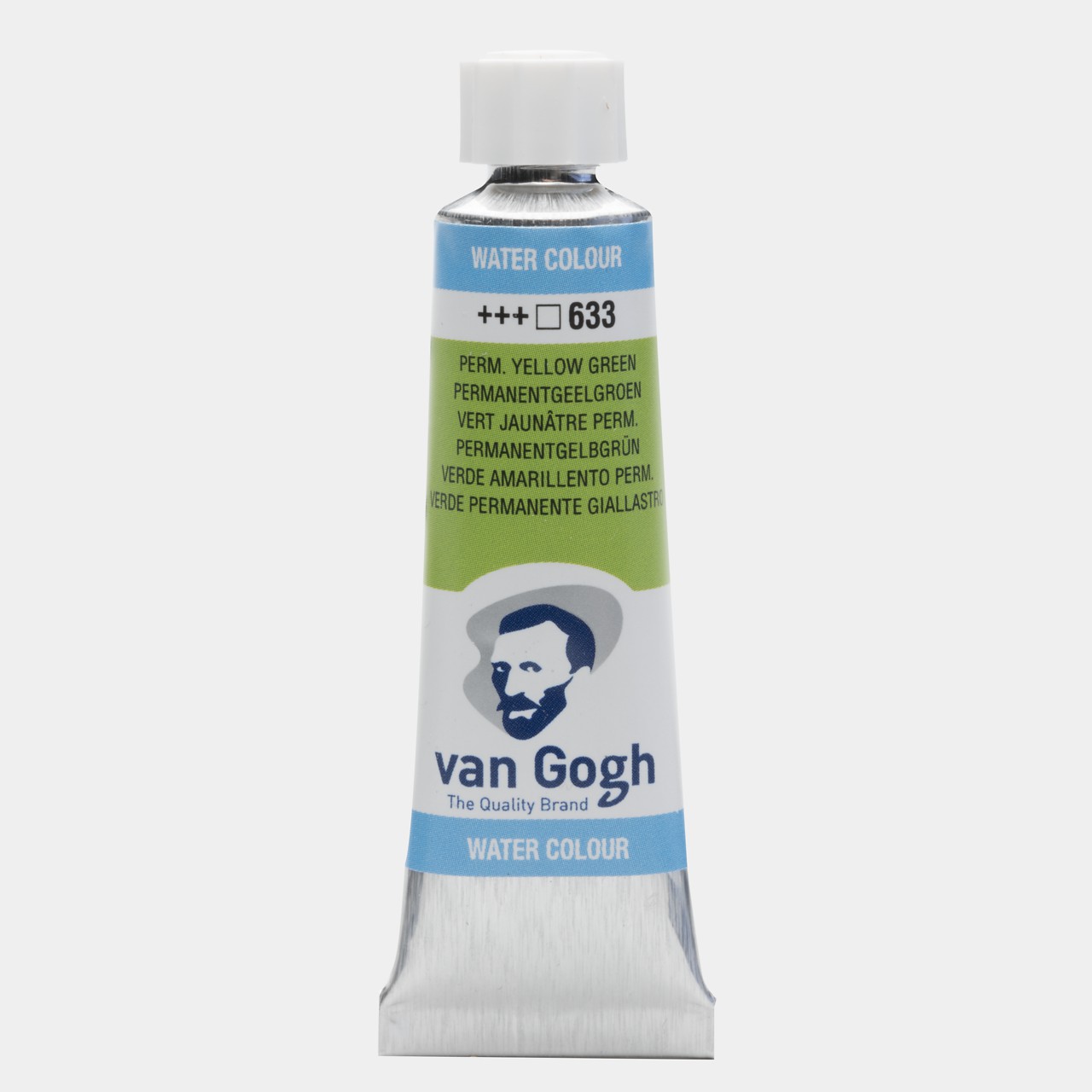VAN GOGH, Nº633, TUBO 10ML VERDE AMARILLENTO PERMANENTE