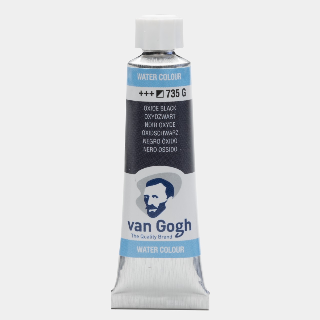 VAN GOGH, Nº735 G, TUBO 10ML, NEGRO ÓXIDO
