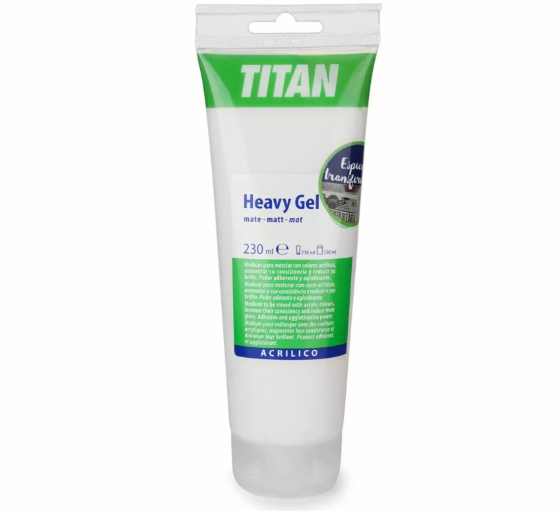 HEAVY GEL acrílico mate 230 ml
