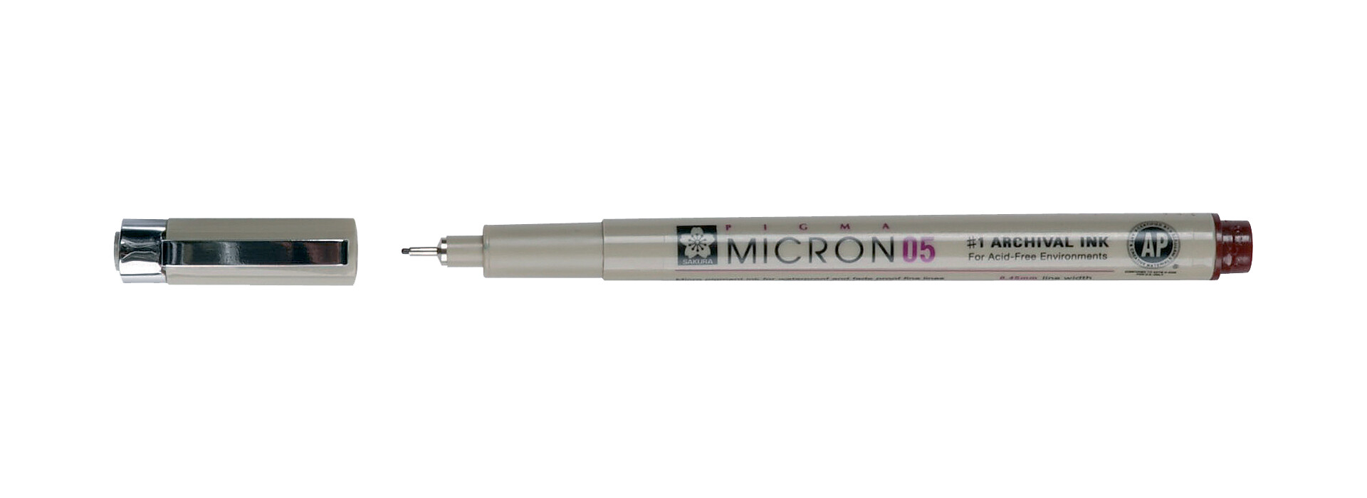 ROTULADOR PIGMA MICRÓN 05MM MARRON