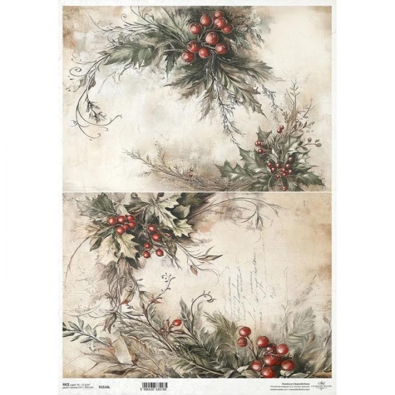 R1516L PAPEL ARROZ DEC. ITD 29,7x42cm.