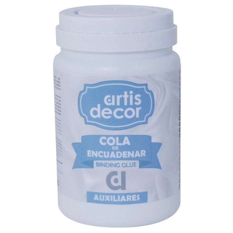 COLA DE ENCUADERNAR RÁPIDA ARTIS DECOR TARRO 250cc.