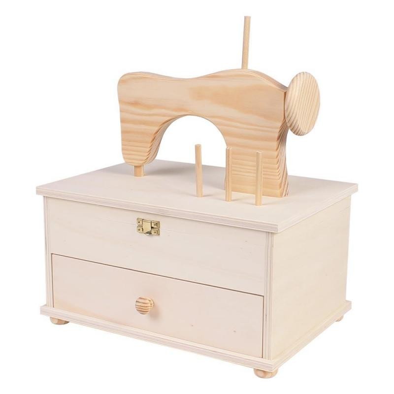 COSTURERO 1 CAJÓN, CON MÁQUINA DE COSER 27x19x31cm.