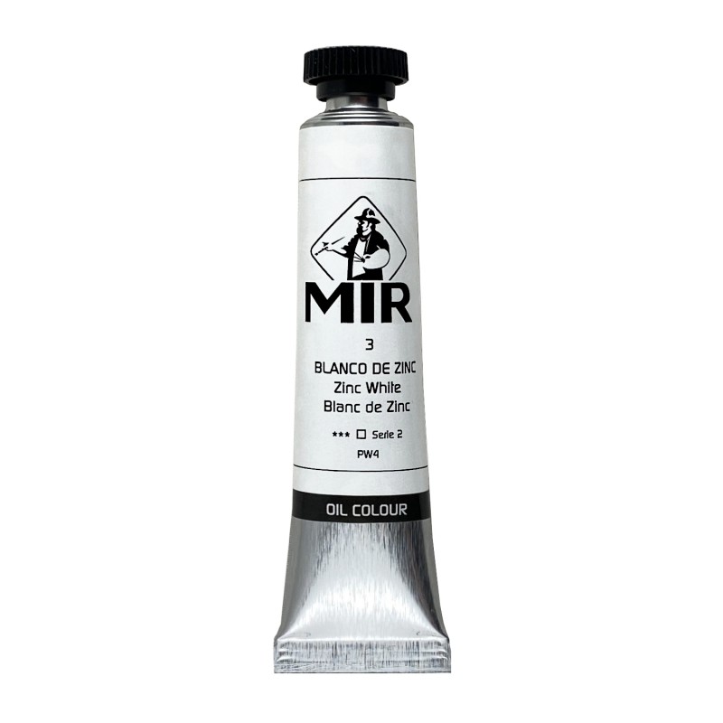 MIR Nº3 ÓLEO TUBO 20ML. BLANCO ZINC S2