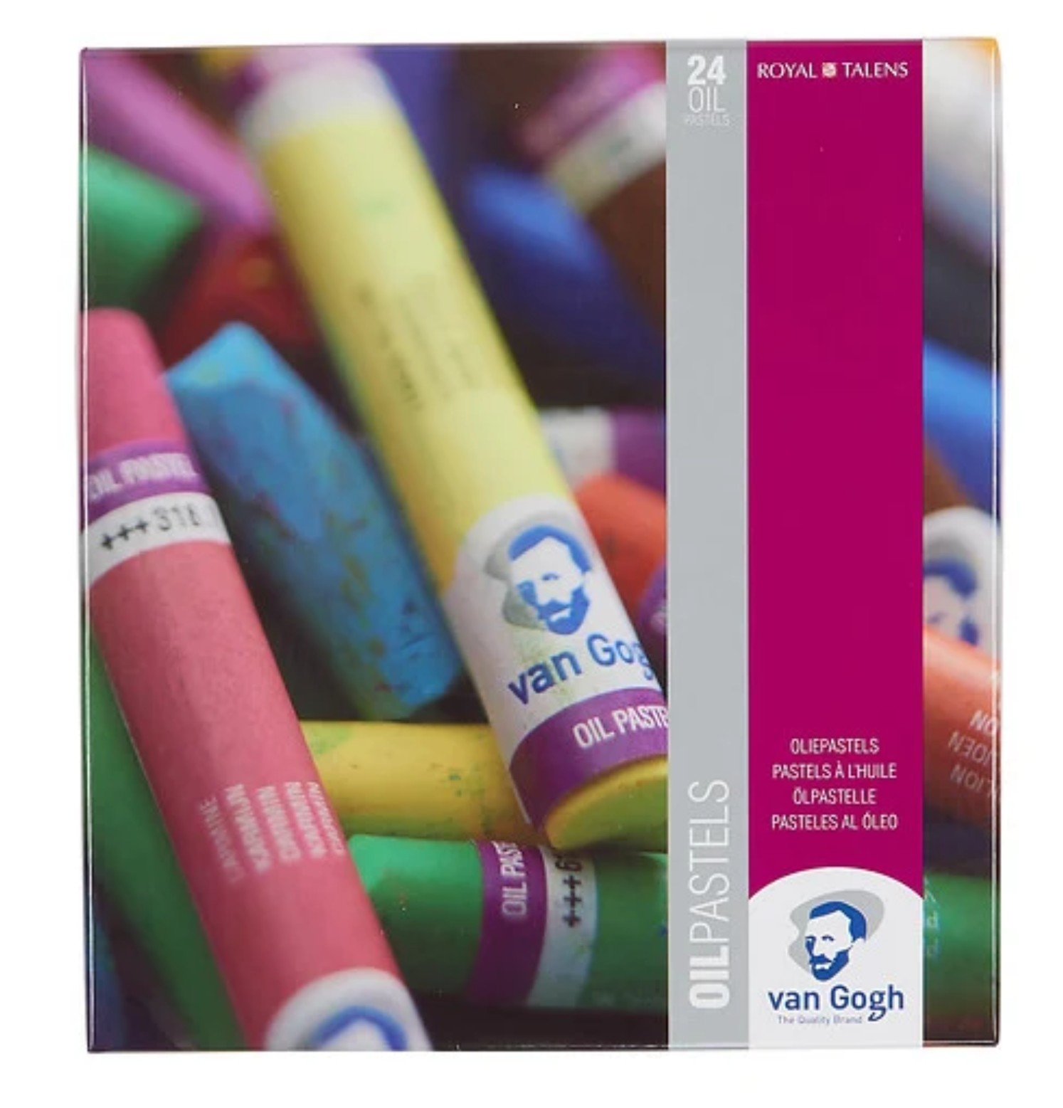 Set básico de pasteles al óleo de Van Gogh | 24 colores