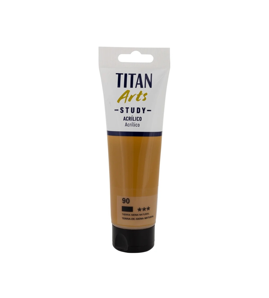TITAN Arts Study Tubo 120ml Nº90 Tierra Siena Natural